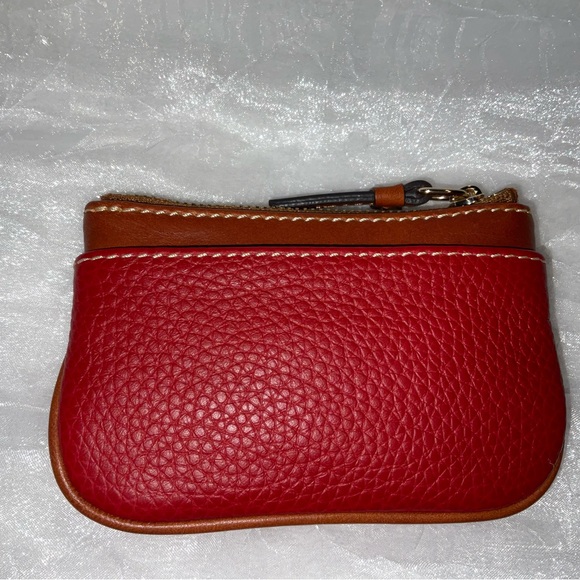 Dooney and Bourke Small Coin Purse Keychain, Red NWT - Picture 2 of 7